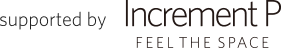 supported by IncrementP FEEL THE SPACE